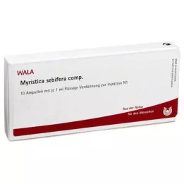 MYRISTICA SEBIFERA COMP.Ampullit, 10X1 ml
