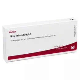 ROSENEISEN/Grafiittiampullit, 10X1 ml