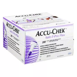 ACCU-CHEK Safe T Pro Plus -lansetit, 200 kpl