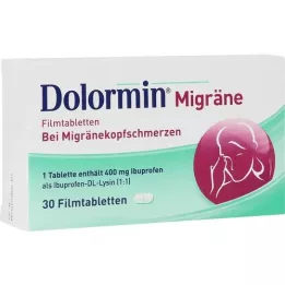 DOLORMIN Migreenifilmi -päällystetyt tabletit, 30 kpl
