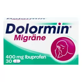 DOLORMIN Migreenikalvopäällysteiset tabletit, 30 kpl