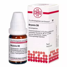 BRYONIA D 6 Globuli, 10 g
