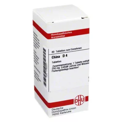 CHINA D 4 tablettia, 80 kpl