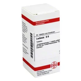 LACHESIS D 8 tablettia, 80 kpl