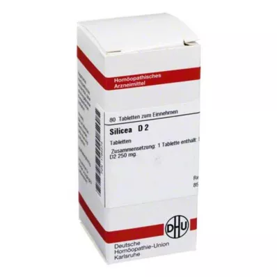SILICEA D 2 tablettia, 80 kpl