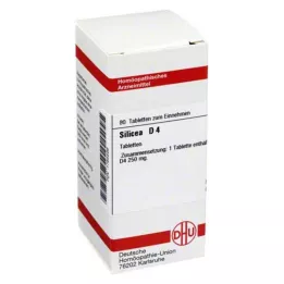 SILICEA D 4 tablettia, 80 kpl