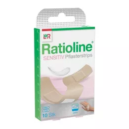 RATIOLINE herkät kipsinauhat 2 kokoa, 10 kpl