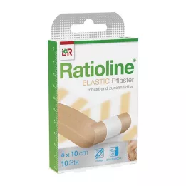 RATIOLINE joustava haavasidos 4 cmx1 m, 1 kpl
