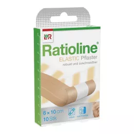 RATIOLINE joustava haavasidos 6 cmx1 m, 1 kpl