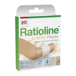 RATIOLINE joustava haavasidos 8 cmx1 m, 1 kpl