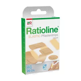 RATIOLINE elastisia kipsiliuskoja 4 kokoa, 20 kpl