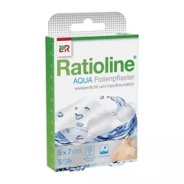 RATIOLINE vesisuihkukipsi 5x7 cm, 5 kpl