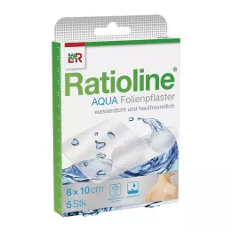 RATIOLINE vesisuihkukipsi 8x10 cm, 5 kpl