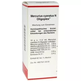 MERCURIUS CYANATUS n oligoplex Liquidum, 50 ml