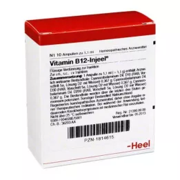 VITAMIN B12 INJEEL ampullit, 10 kpl