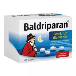 BALDRIPARAN Vahvat yökäyttöiset päällystetyt tabletit, 120 kpl