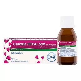 CETIRIZIN HEXAL Mehu allergikoille, 75 ml