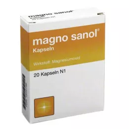 MAGNO SANOL kapselit, 20 kpl