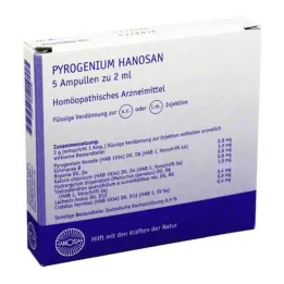 PYROGENIUM HANOSAN injektioliuos, 5x2 ml