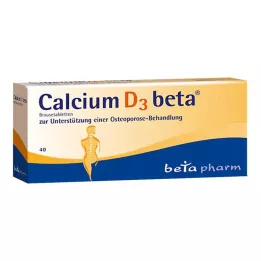 CALCIUM D3 Beeta -poreilevat tabletit, 40 ST