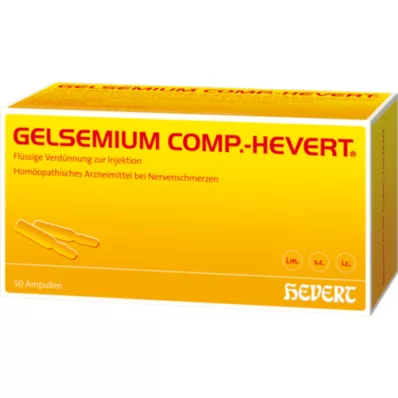Gelsemium Comp Heatt, 50x2 ml Gelsemium Comp Heatt, 50x2 ml