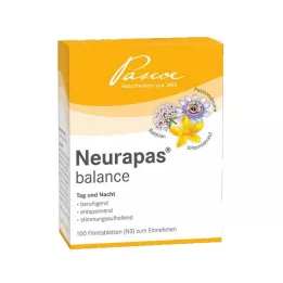 NEURAPAS Balance kalvopäällysteiset tabletit, 5X100 kpl