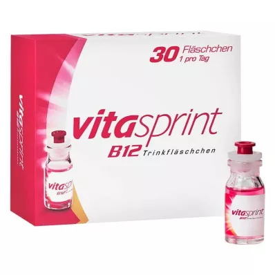 VITASPRINT B12 juomapullot, 30 kpl VITASPRINT B12 juomapullot, 30 kpl