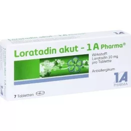 Loratadin akuutti 1A Pharma, 7 kpl