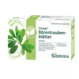 SIDROGA Karhunmarjan lehtiteesuodatinpussit, 20X2,0 g