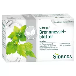SIDROGA Nokkosenlehtiteen suodatinpussit, 20X1,5 g
