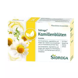 SIDROGA Kamomiinkukkia teesuodatinpussi, 20x1,5 g