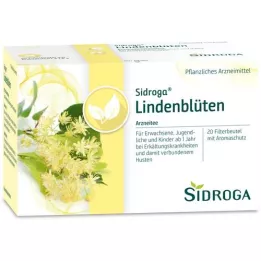 SIDROGA Linden Flowers Tea -suodatinpussi, 20x1,8 g