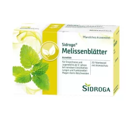SIDROGA Sitruunamelissa teesuodatinpussit, 20X1,5 g