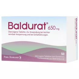 BALDURAT Kalvopäällysteiset tabletit, 50 kpl