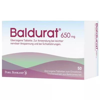BALDURAT Kalvopäällysteiset tabletit, 50 kpl