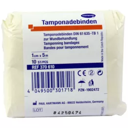 TAMPONADEBIND 1 CMX5 M ESTERIL Hartmann, 10 kpl
