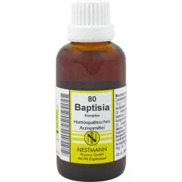 BAPTISIA KOMPLEX No.80 laimennus, 50 ml