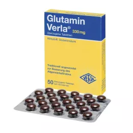 GLUTAMIN VERLA päällystetyt tabletit, 50 kpl