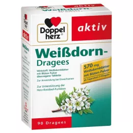 DOPPELHERZ Hawthorn Dragees, 90 kpl