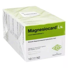 MAGNESIOCARD i.v. Injektioliuos, 50X10 ml