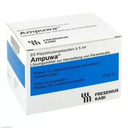 AMPUWA Muovinen vahvistin. Injektio/infuusioliuos, 20X5 ml