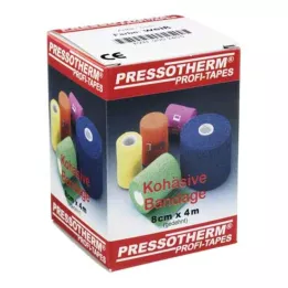 PRESSOTHERM Kohesive -site 8 cmx4 m valkoinen, 1 kpl
