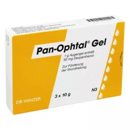 PAN OPHTAL Geeli, 3X10 g