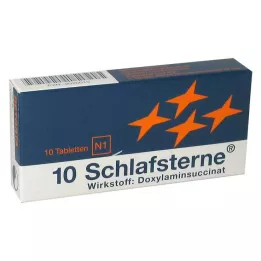 SCHLAFSTERNE Tabletit 10 kpl, 10 kpl