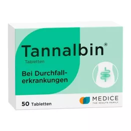 TANNALBIN Tabletit, 50 kpl