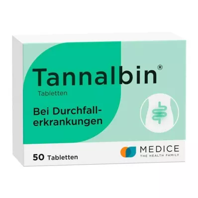 TANNALBIN Tabletit, 50 kpl