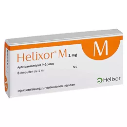 HELIXOR M AMPOULES 1 MG, 8 kpl