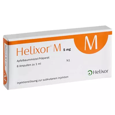 HELIXOR M AMPOULES 5 mg, 8 kpl