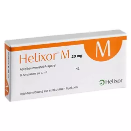 HELIXOR M AMPOULES 20 mg, 8 kpl