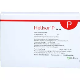 HELIXOR P-ampullit 20 mg, 50 kpl